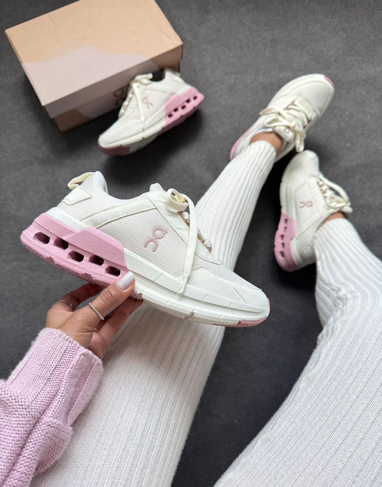 Tênis Feminino Air Flow Pink Runner