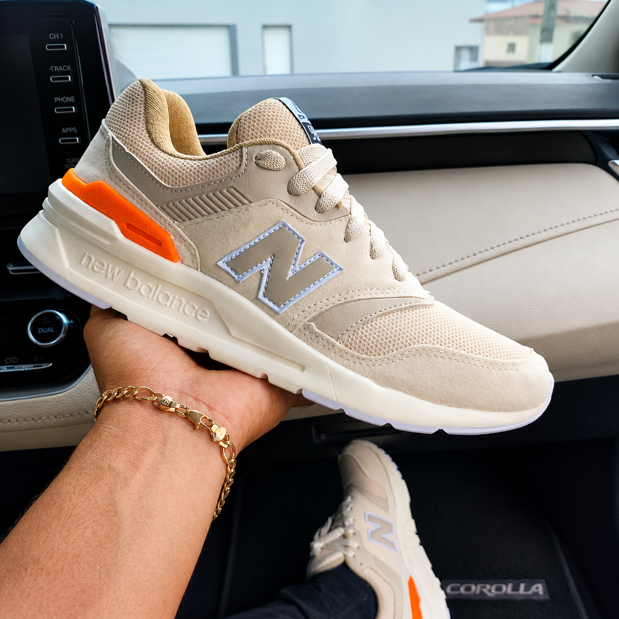 Tênis Urban Street NB Bege Premium
