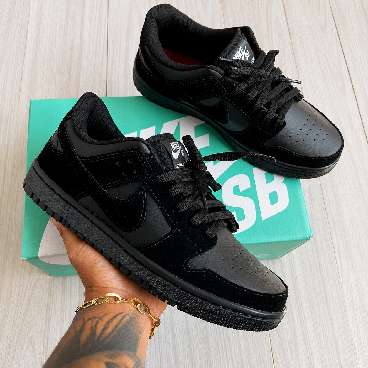 Tênis Street Black Essential Nubuck