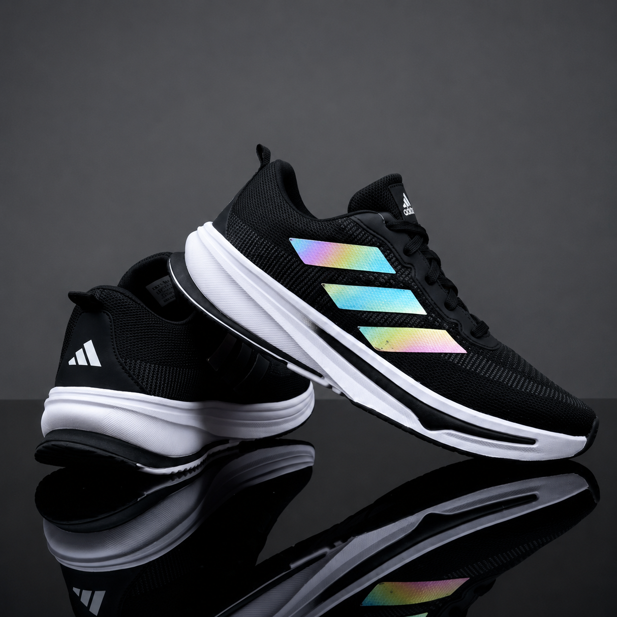 Tênis Esportivo Neon Line Preto