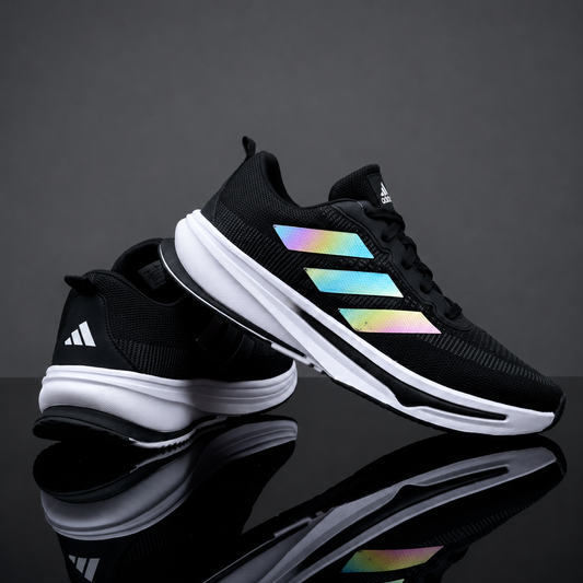 Tênis Esportivo Neon Line Preto