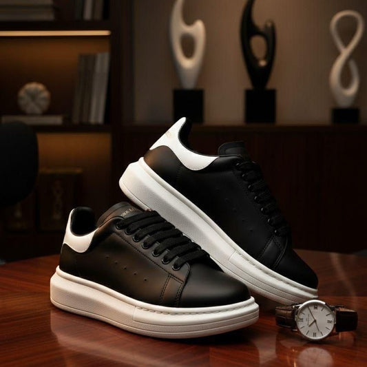 Tênis Premium Urban Classic Preto & Branco