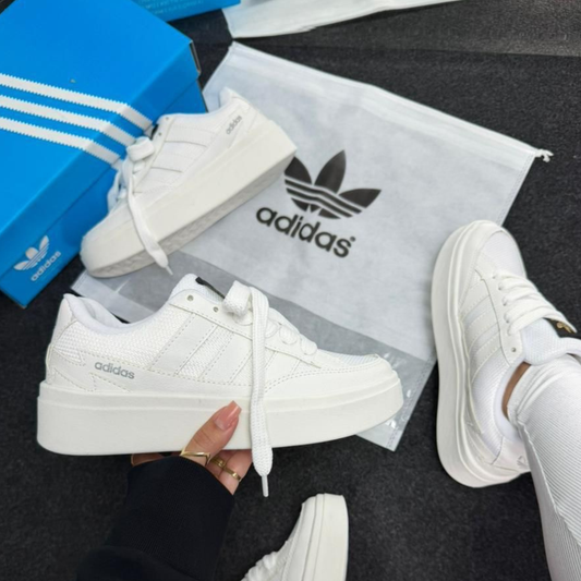 Tênis Feminino Platform Essential White